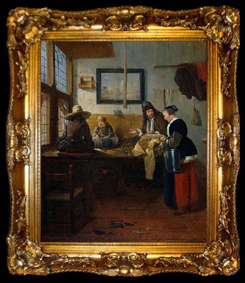 framed  Quirijn van Brekelenkam The Tailor